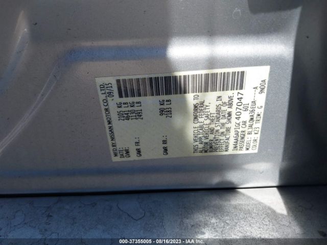 1N4AA6AP1GC407047 Nissan Maxima 3.5 S
