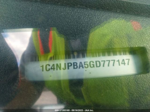1C4NJPBA5GD777147 Jeep Patriot Sport