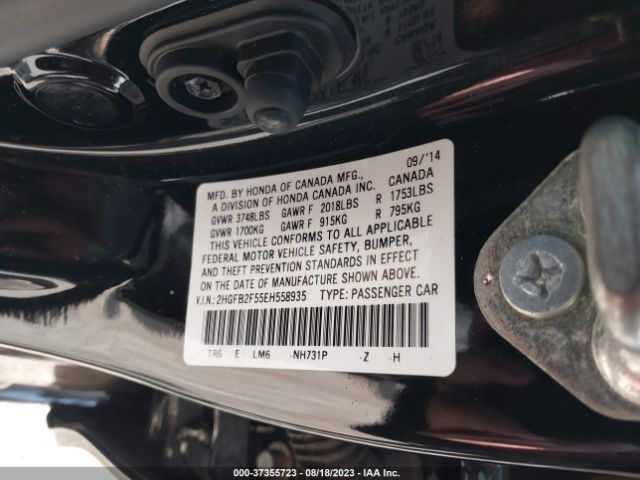 2HGFB2F55EH558935 Honda Civic Sedan Lx