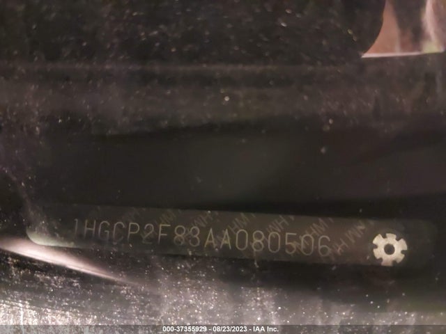 2010 Honda Accord Sdn Ex-l მანქანა იყიდება აუქციონზე, vin: 1HGCP2F83AA080506, აუქციონის ნომერი: 37355929