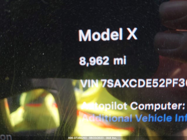 2023 Tesla Model X, VIN: 7SAXCDE52PF368034