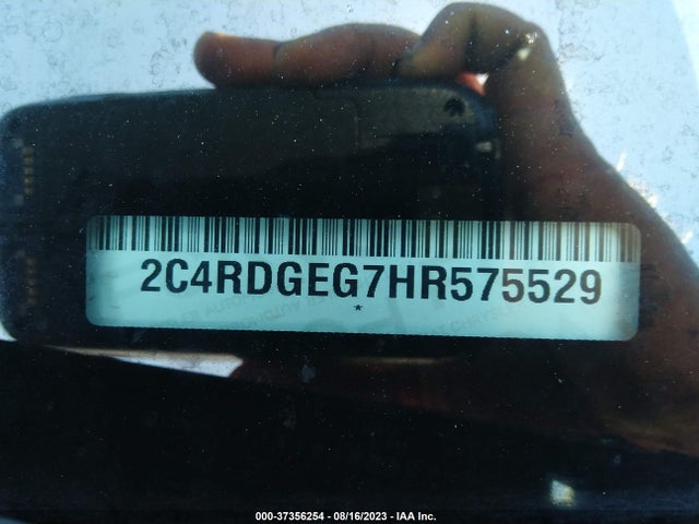 Dodge Grand Caravan Gt 2017 2C4RDGEG7HR575529 Image 9