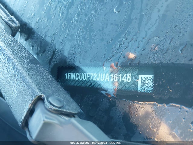 2018 FORD ESCAPE S VIN: 1FMCU0F72JUA16146