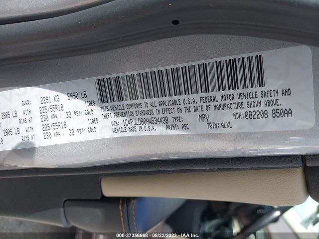 Jeep Cherokee Limited 2017 1C4PJLDB0HW534438 Image 15