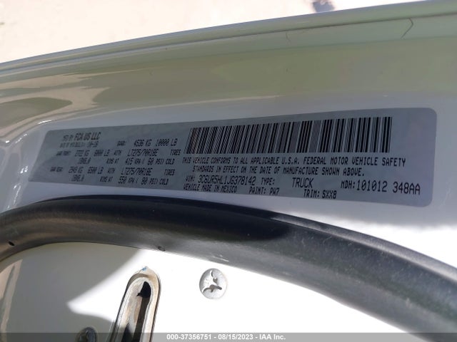 3C6UR5HL1JG378142 RAM 2500 Tradesman