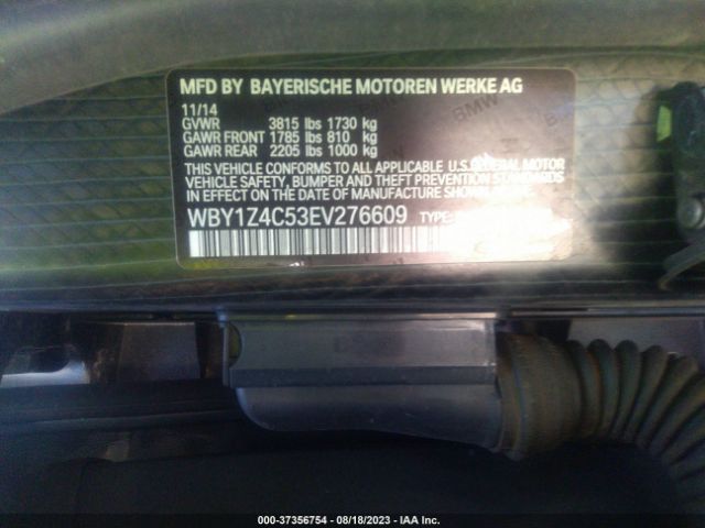 WBY1Z4C53EV276609 BMW I3