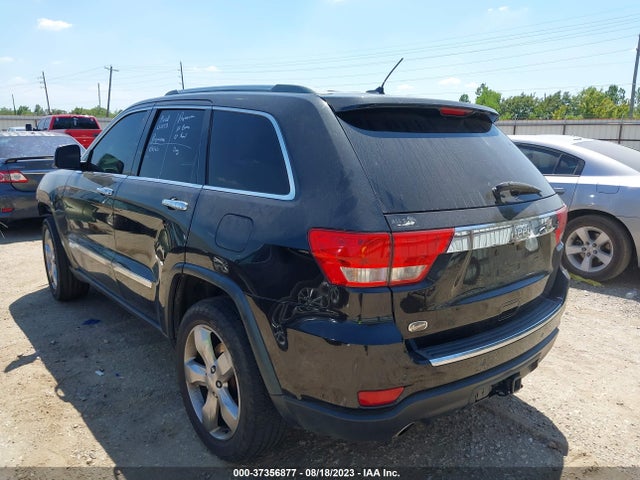 2012 JEEP GRAND CHEROKEE OVERLAND VIN: 1C4RJECT0CC264023