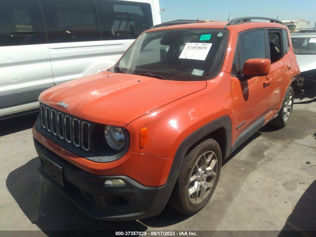 2015 Jeep Renegade Latitude მანქანა იყიდება აუქციონზე, vin: ZACCJABT5FPB85785, აუქციონის ნომერი: 37357029