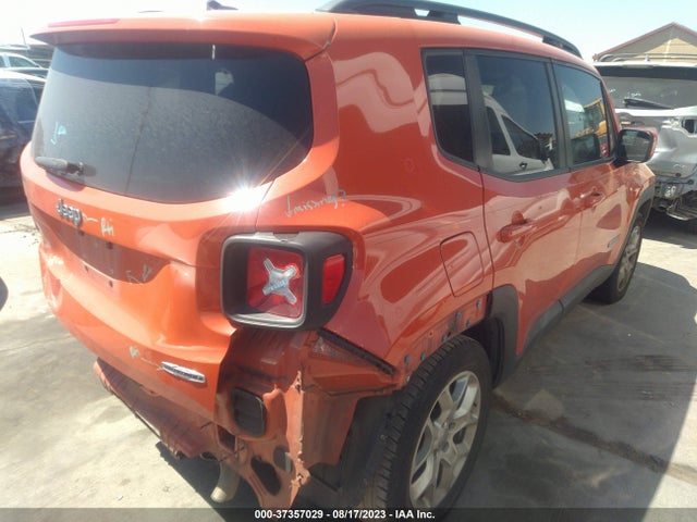 2015 Jeep Renegade Latitude მანქანა იყიდება აუქციონზე, vin: ZACCJABT5FPB85785, აუქციონის ნომერი: 37357029