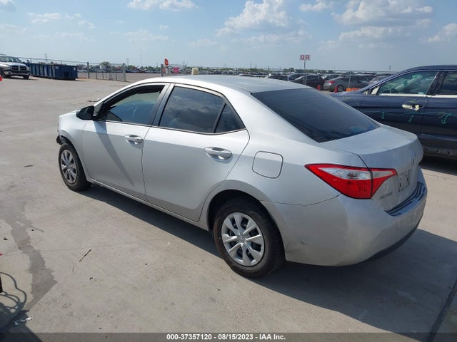 2016 TOYOTA COROLLA L/LE/S/S PLUS/LE PLUS VIN: 5YFBURHE7GP526448