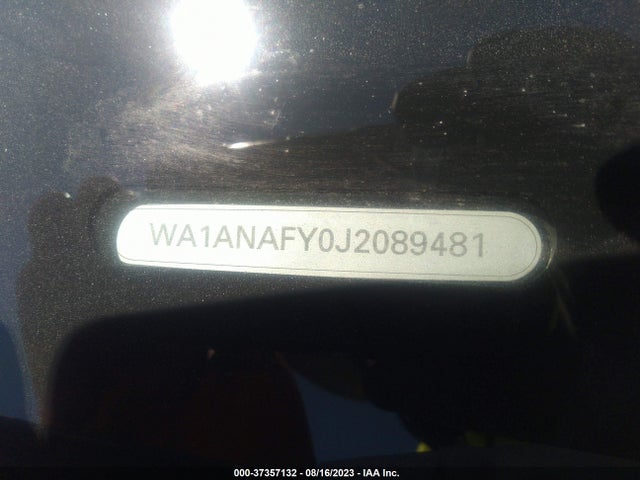 WA1ANAFY0J2089481 Audi Q5 Premium/tech Premium