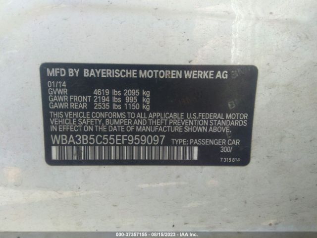 WBA3B5C55EF959097 BMW 3 Series 328i Xdrive
