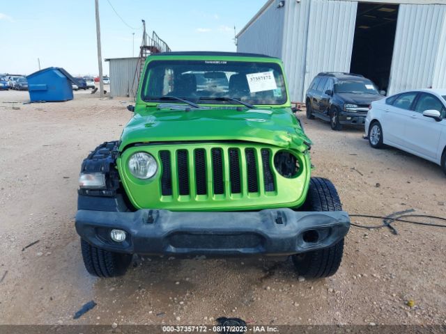 1C4HJXDG1JW316523 Jeep Wrangler Unlimited Sport S