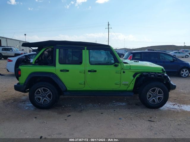 1C4HJXDG1JW316523 Jeep Wrangler Unlimited Sport S