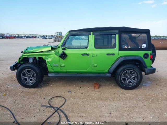 1C4HJXDG1JW316523 Jeep Wrangler Unlimited Sport S