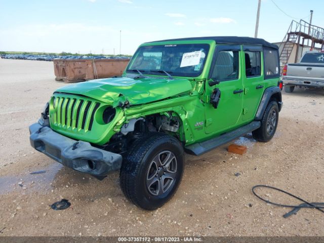 1C4HJXDG1JW316523 Jeep Wrangler Unlimited Sport S