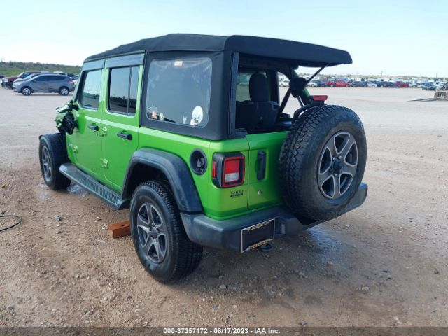 1C4HJXDG1JW316523 Jeep Wrangler Unlimited Sport S