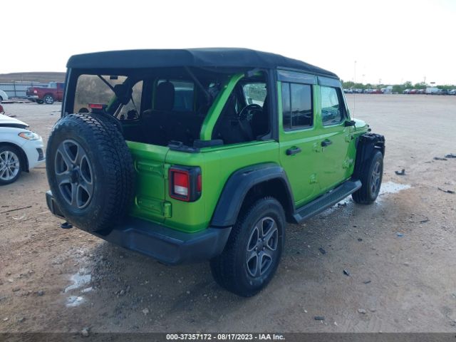 1C4HJXDG1JW316523 Jeep Wrangler Unlimited Sport S