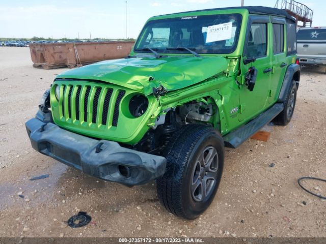 1C4HJXDG1JW316523 Jeep Wrangler Unlimited Sport S