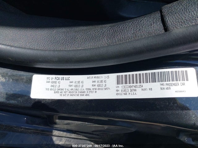 1C3CCCABXFN651254 Chrysler 200 Limited