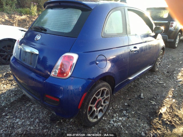 2012 FIAT 500 SPORT VIN: 3C3CFFBR0CT109001