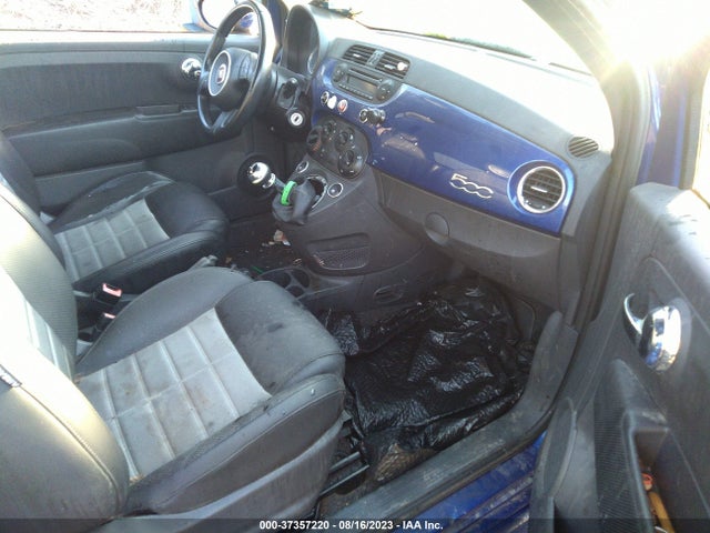 2012 FIAT 500 SPORT VIN: 3C3CFFBR0CT109001