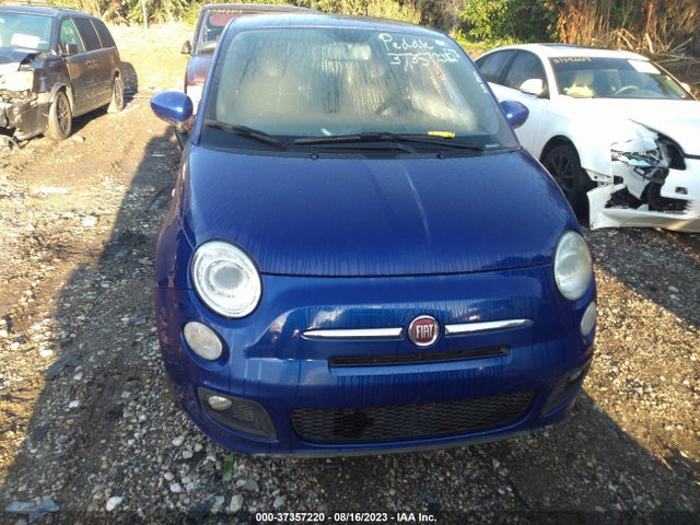 2012 FIAT 500 SPORT VIN: 3C3CFFBR0CT109001