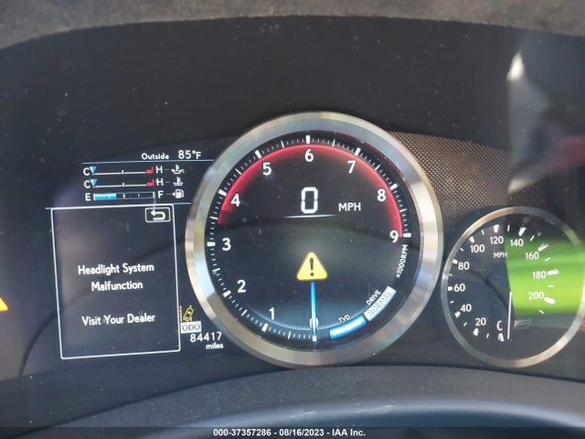2016 LEXUS GS-F VIN: JTHBP1BLXGA001659