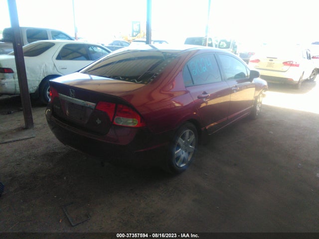 2010 HONDA CIVIC SDN LX VIN: 2HGFA1F57AH548978
