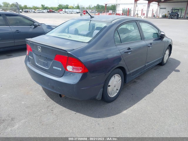 2008 HONDA CIVIC HYBRID VIN: JHMFA36258S006277