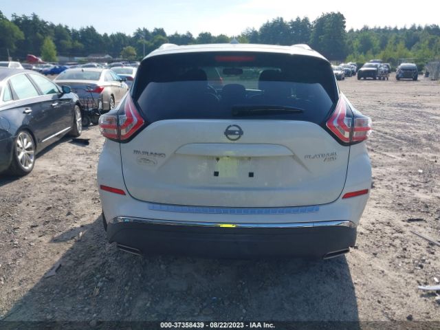 5N1AZ2MH8FN211606 Nissan Murano Platinum