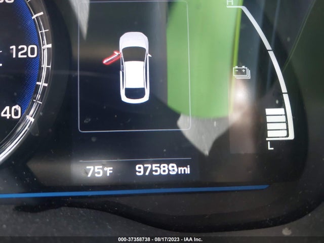 2018 HYUNDAI IONIQ HYBRID BLUE VIN: KMHC65LC1JU092157