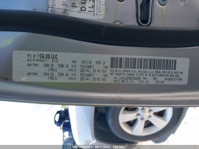 1C4NJCBA9GD568258 Jeep Compass Sport