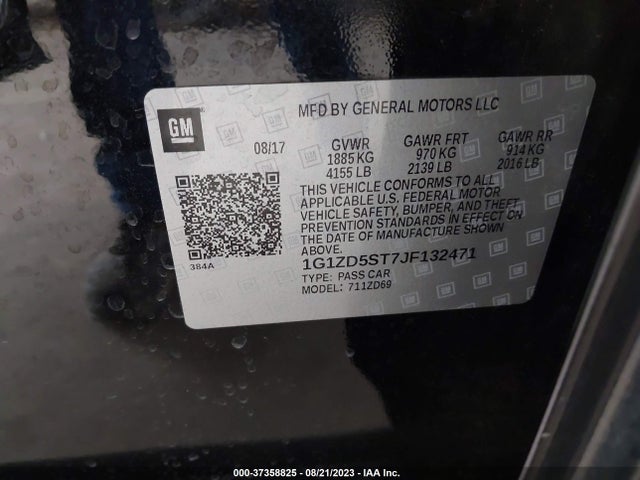 Chevrolet MALIBU LT 2018 1G1ZD5ST7JF132471 Image 9