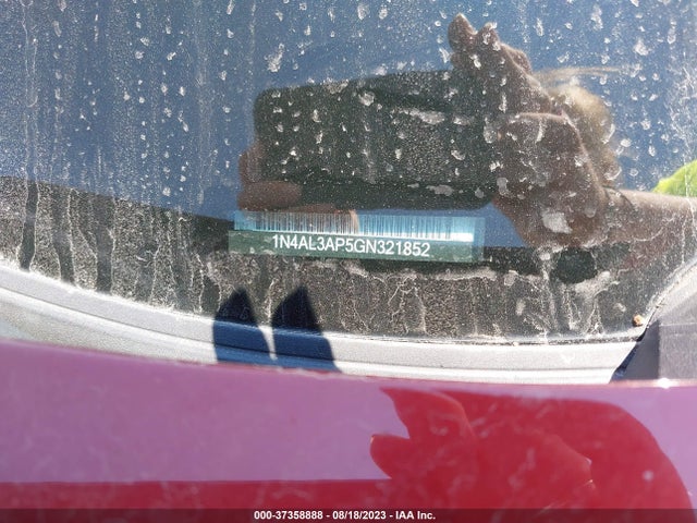 Nissan ALTIMA 2.5 2016 1N4AL3AP5GN321852 Image 9