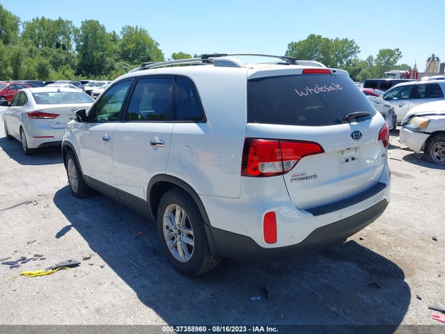 KIA SORENTO LX 2014 5XYKT4A74EG461786 Image 3