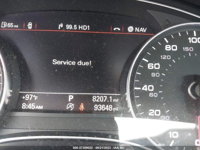 2013 AUDI A7 3.0T PREMIUM VIN: WAU2GAFC0DN053721