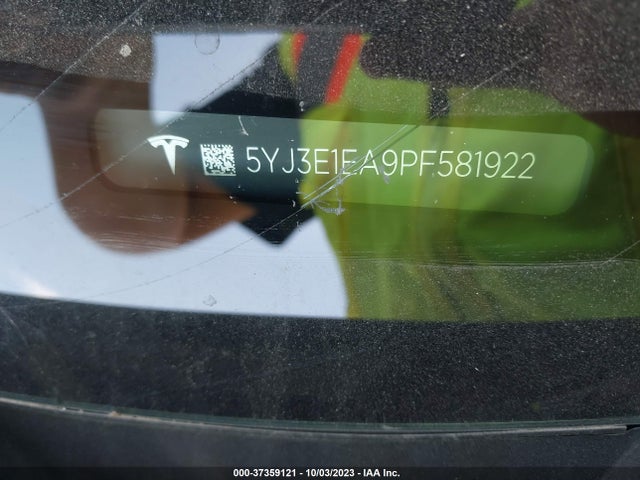 5YJ3E1EA9PF581922 Tesla MODEL 3