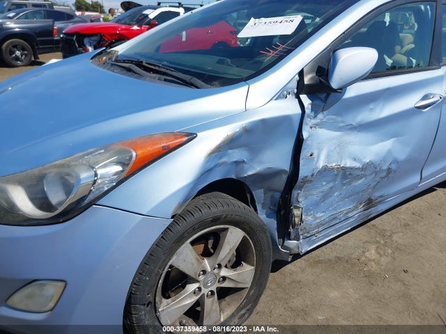 2012 HYUNDAI ELANTRA GLS PZEV VIN: KMHDH4AE8CU351498