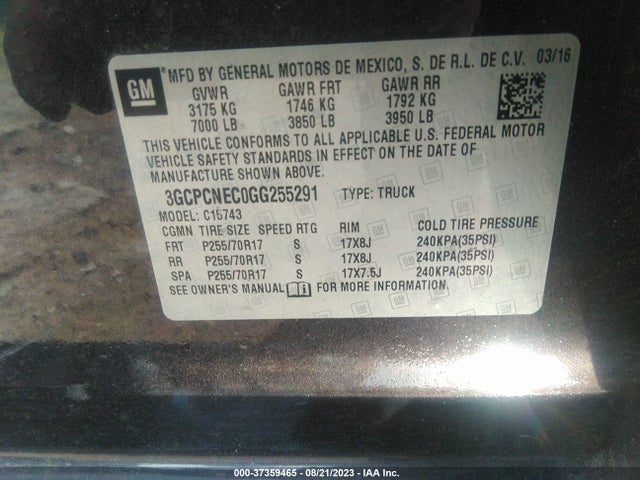Chevrolet Silverado 1500 Ls 2016 3GCPCNEC0GG255291 Image 9