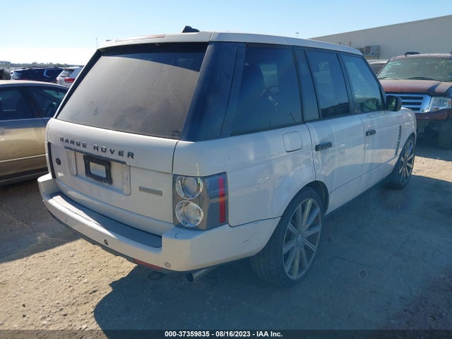 2008 LAND ROVER RANGE ROVER SC VIN: SALMF13408A275743