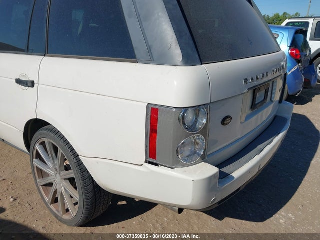 2008 LAND ROVER RANGE ROVER SC VIN: SALMF13408A275743