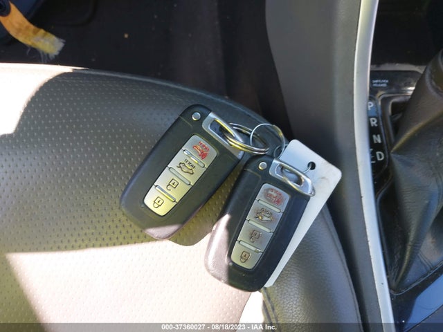 2013 HYUNDAI SONATA LIMITED PZEV VIN: 5NPEC4AC1DH809934