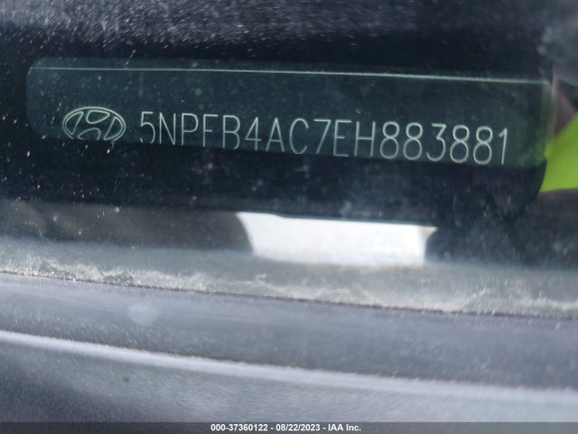 Hyundai SONATA GLS 2014 5NPEB4AC7EH883881 Image 9
