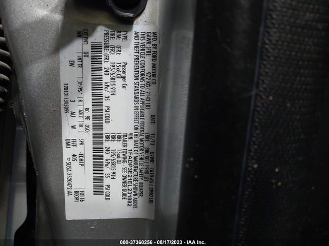 Ford FOCUS S 2014 1FADP3E21EL231882 Image 15