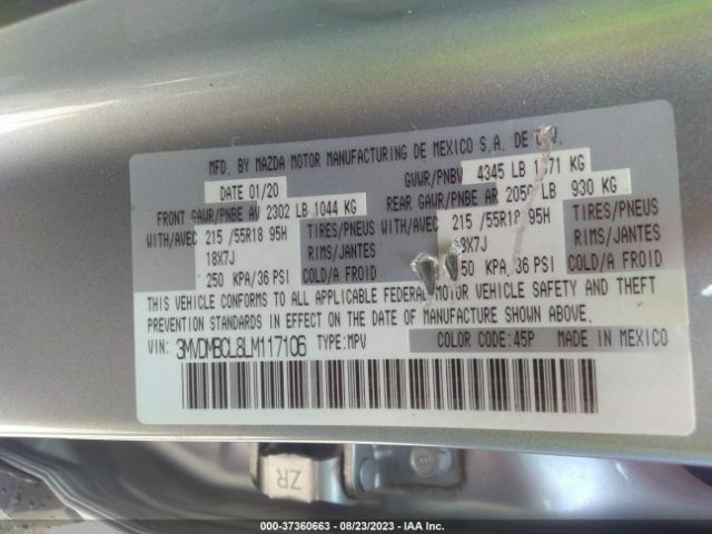 3MVDMBCL8LM117106 Mazda Cx-30 Select Package