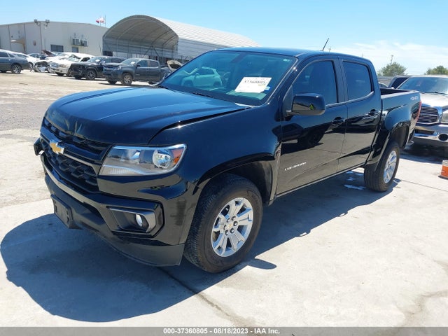 2022 CHEVROLET COLORADO 4WD LT VIN: 1GCGTCEN1N1106115