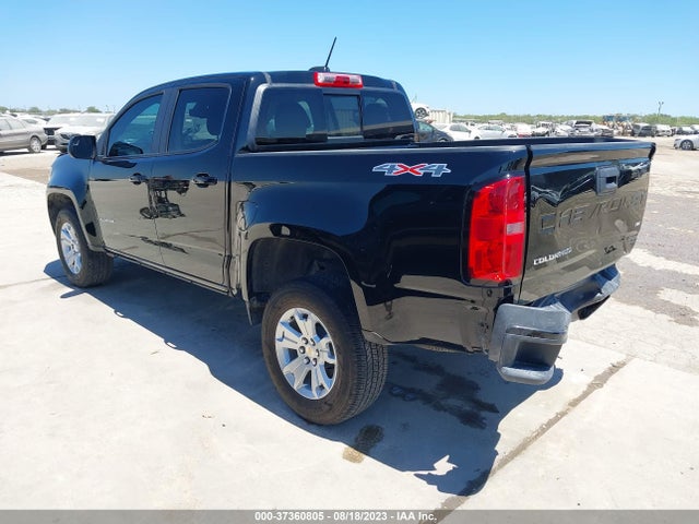 2022 CHEVROLET COLORADO 4WD LT VIN: 1GCGTCEN1N1106115