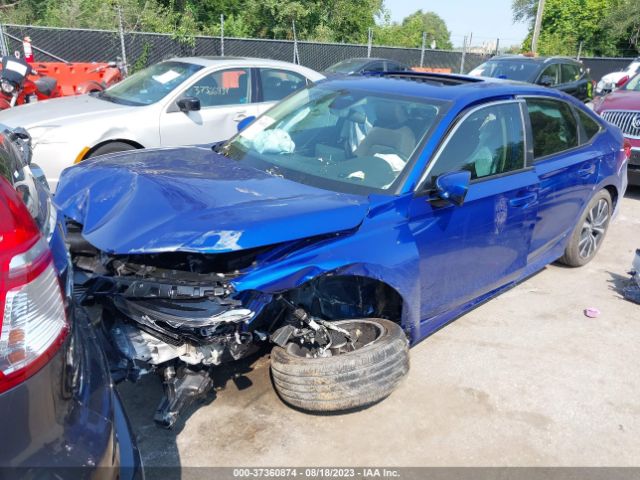 2HGFE1F77PH321675 Honda Civic Sedan Ex