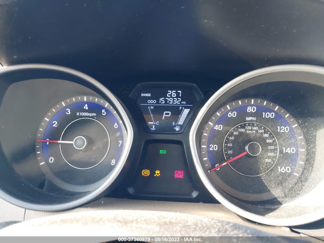 2012 HYUNDAI ELANTRA GLS PZEV VIN: KMHDH4AE0CU268213